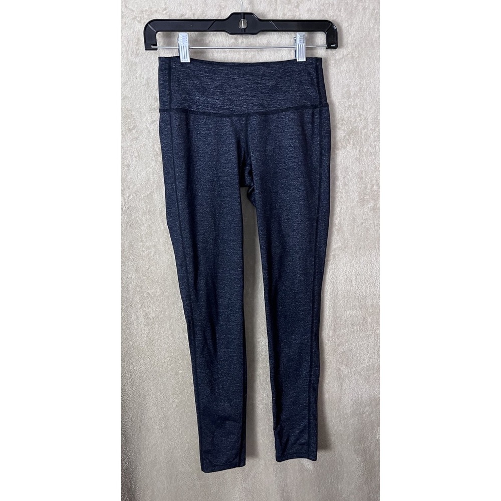 Athleta Elation Double Up Tight Leggings Womens Dark Gray Stretch Size XS